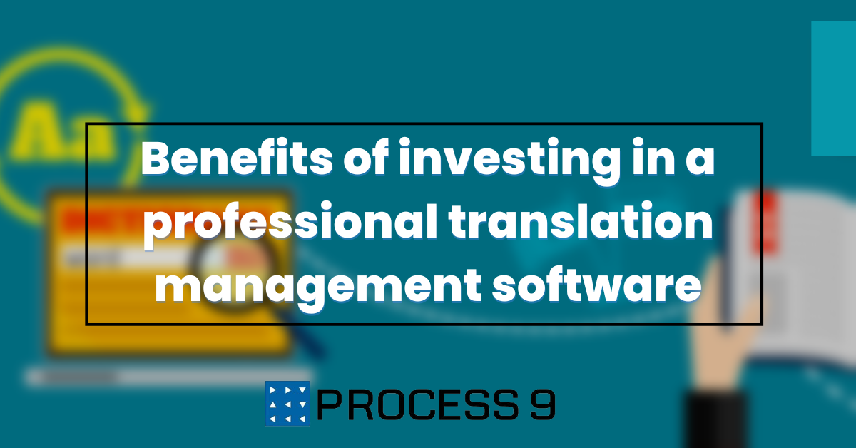 professional translation management software