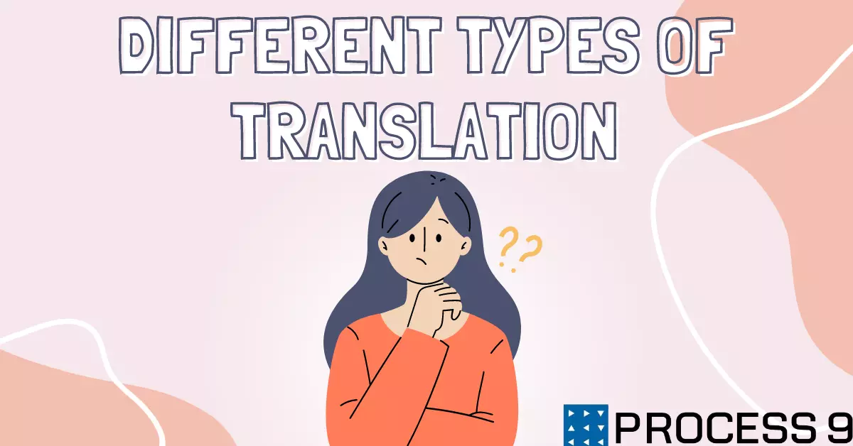 Different types of translation