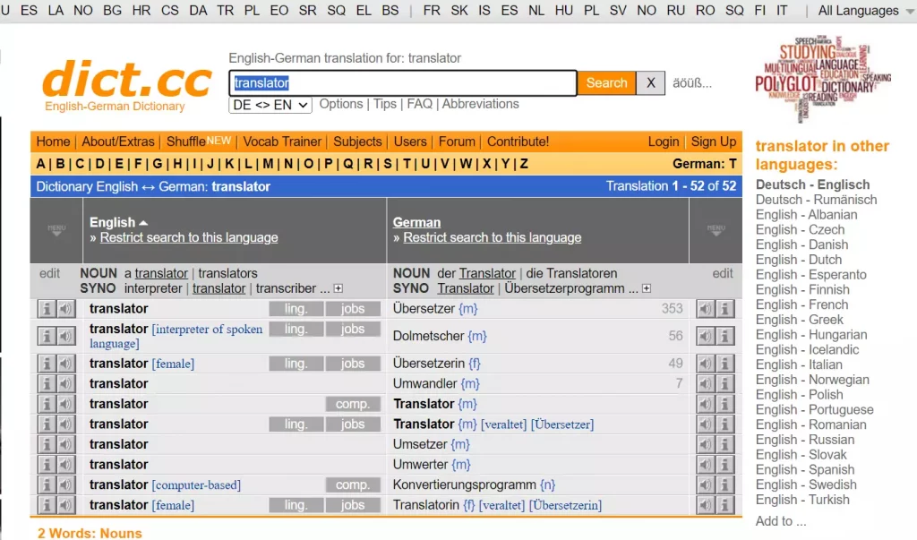 12 Great Linguee Alternatives: Top Translators & Dictionaries in 2022