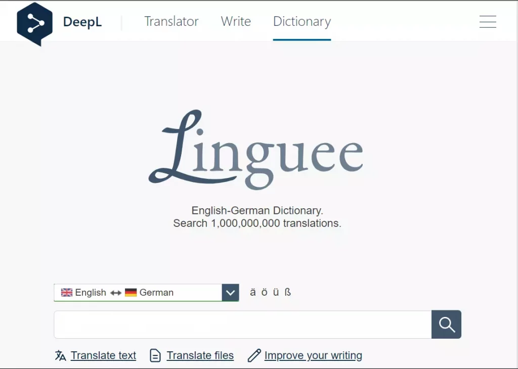 Translation Times: Linguee: New Functionalities